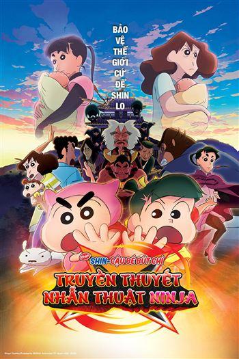 Shin Cậu Bé Bút Chì Truyền Thuyết Nhẫn Thuật Ninja